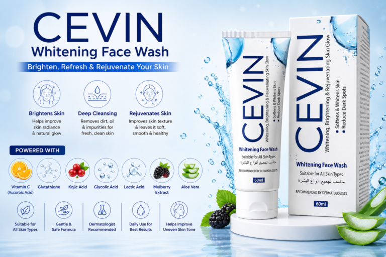 CEVIN Whitening Face Wash – Brighten, Refresh & Rejuvenate Your Skin