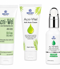 Acni Wel Cream + Acni Wel Serum + Acni Wel Facewash